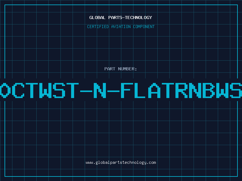 Aviation Part 2850CTWST-N-FLATRNBWSHLD