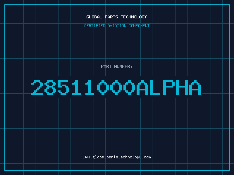 Aviation Part 28511000ALPHA