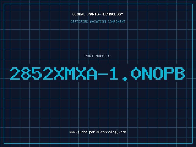 Aviation Part 2852XMXA-1.0NOPB