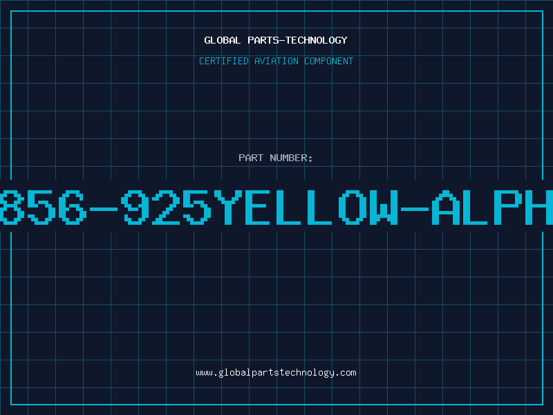 Aviation Part 2856-925YELLOW-ALPHA