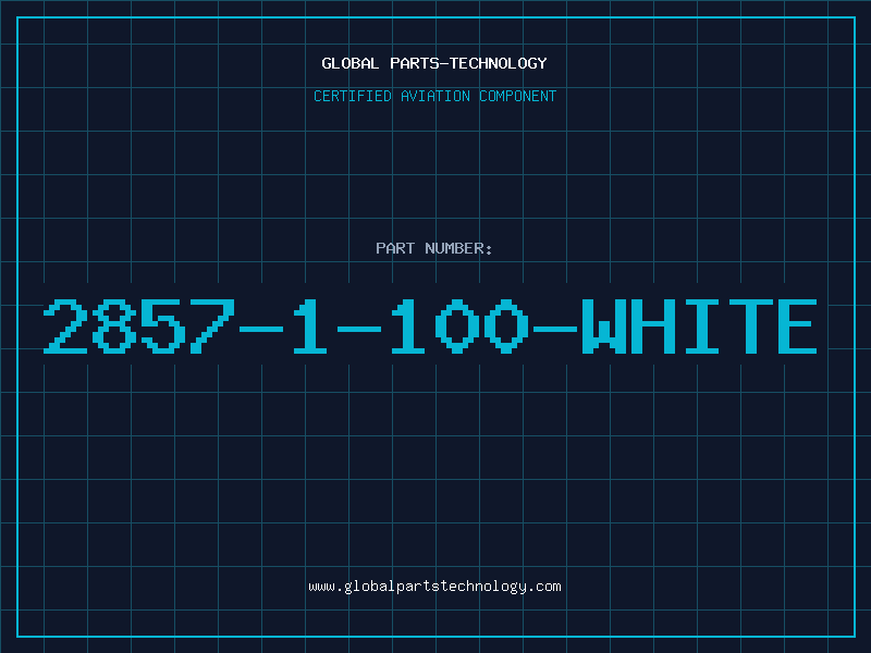 Aviation Part 2857-1-100-WHITE