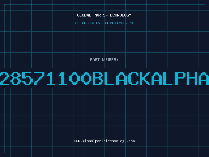 Aviation Part 28571100BLACKALPHA