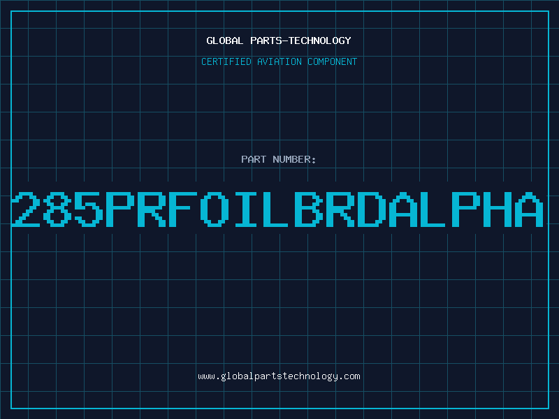 Aviation Part 285PRFOILBRDALPHA