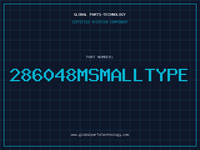 Aviation Part 286048MSMALLTYPE