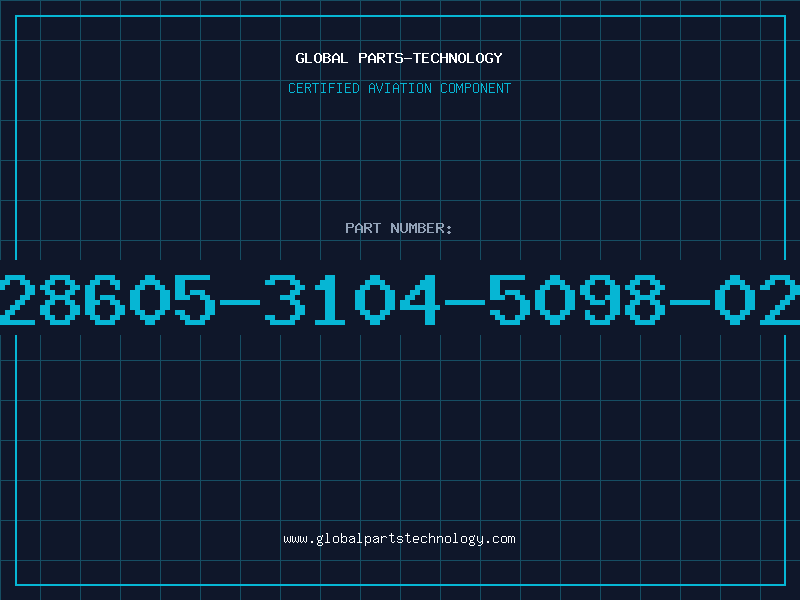 Aviation Part 28605-3104-5098-02