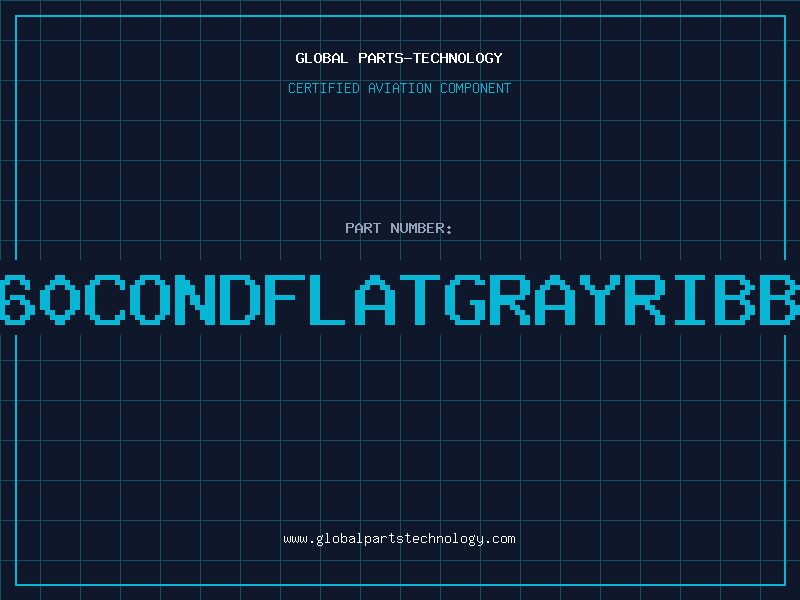 Aviation Part 2860CONDFLATGRAYRIBBON