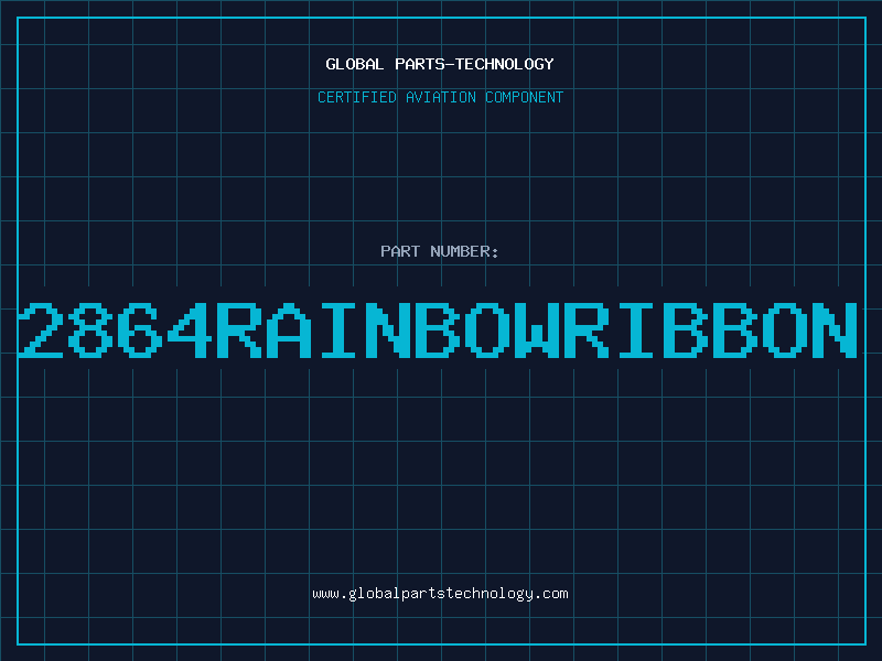 Aviation Part 2864RAINBOWRIBBON