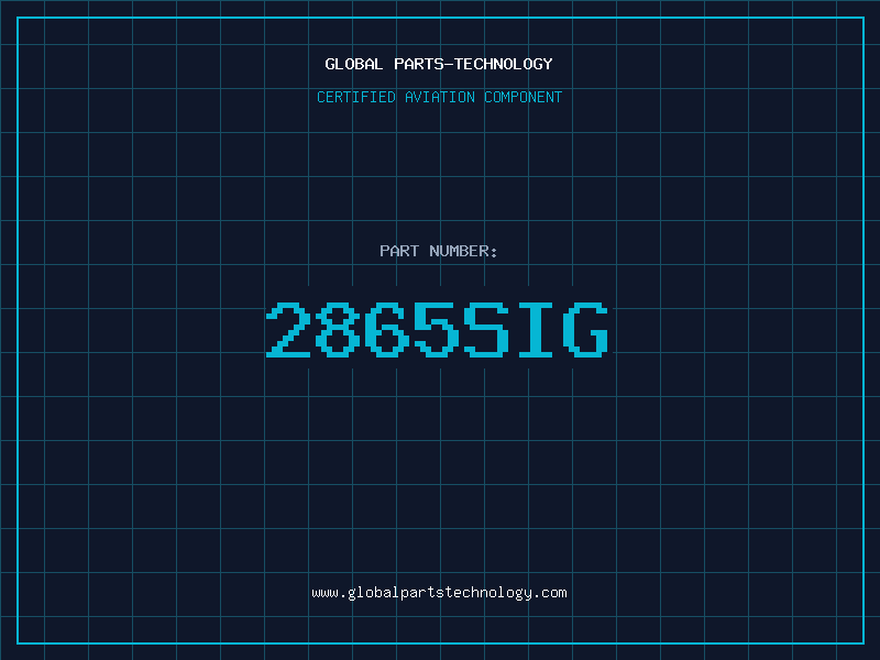 Aviation Part 2865SIG