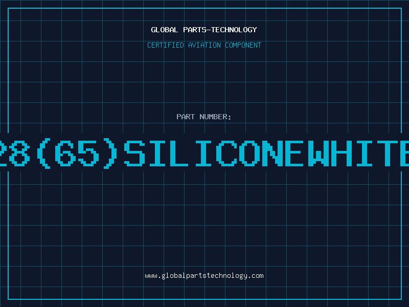 Aviation Part 2865SILICONEWHITE