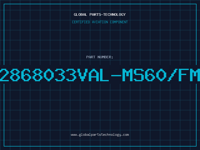 Aviation Part 2868033VAL-MS60/FM