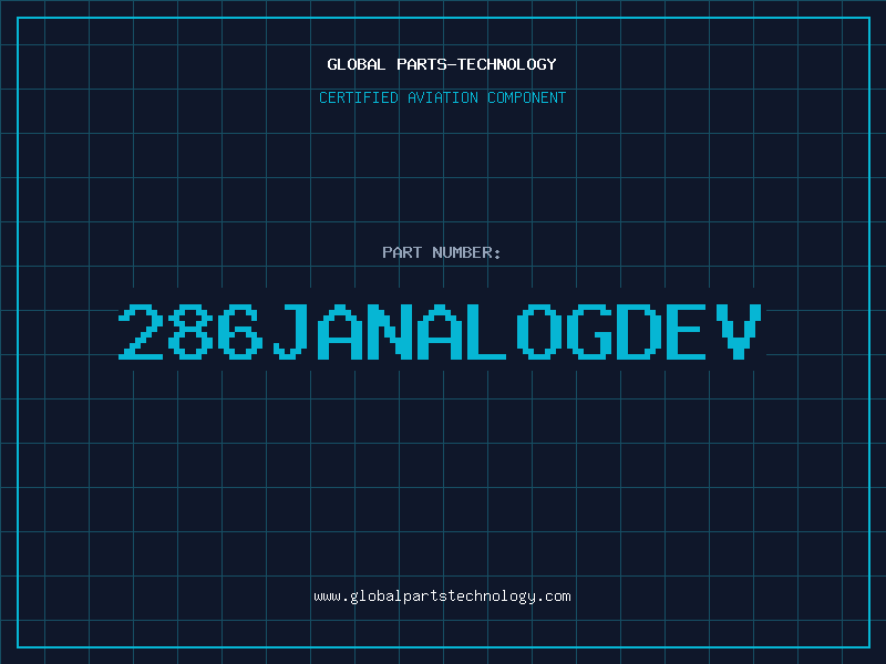 Aviation Part 286JANALOGDEV