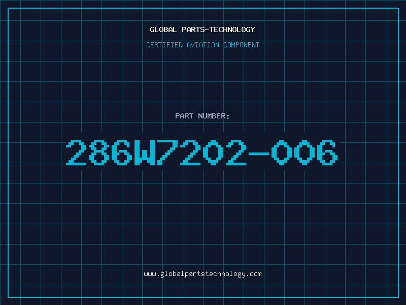 Aviation Part 286W7202-006