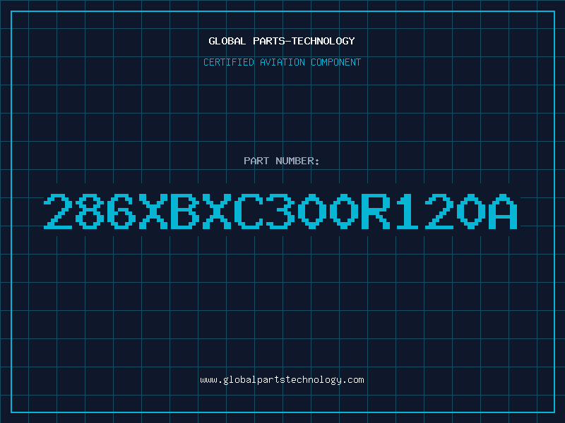 Aviation Part 286XBXC300R120A