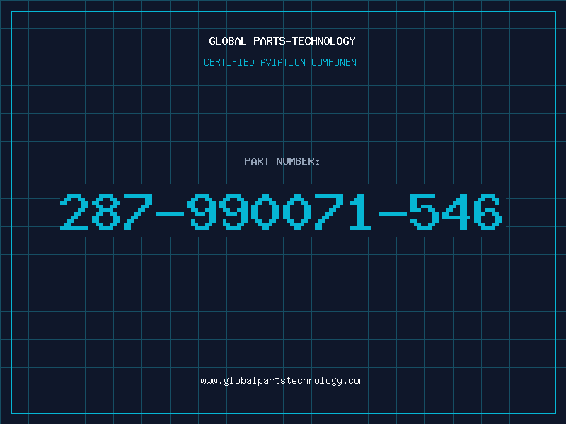 Aviation Part 287-990071-546