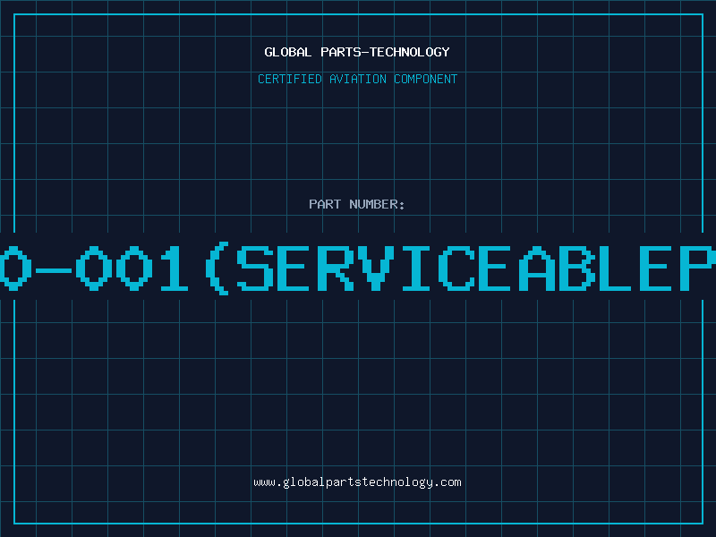 Aviation Part 2870-001(serviceablepart