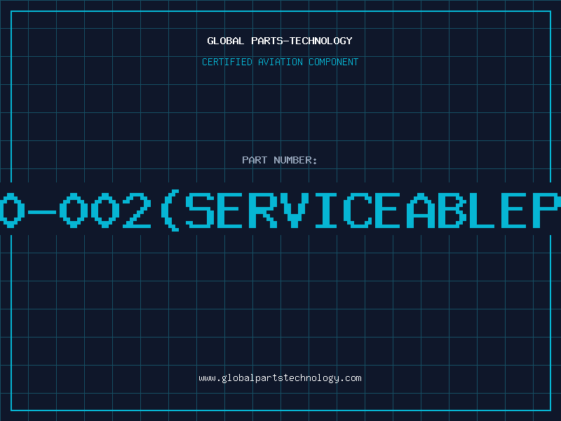 Aviation Part 2870-002(serviceablepart