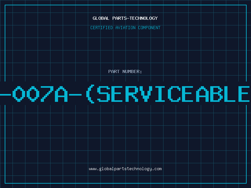 Aviation Part 2870-007A-(serviceablepart
