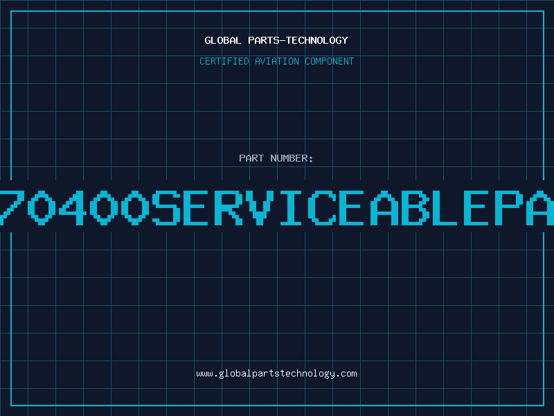 Aviation Part 2870400serviceablepart
