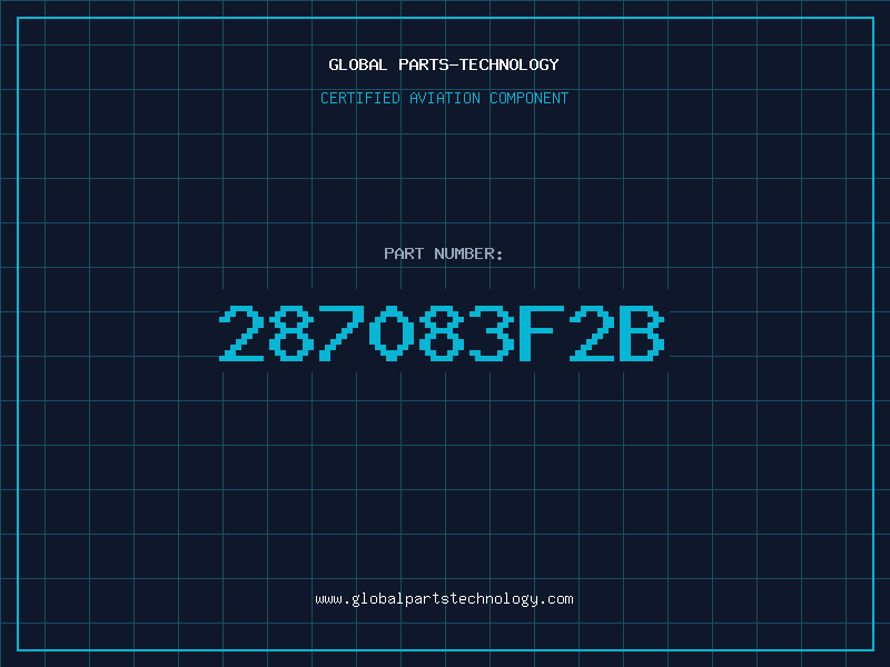 Aviation Part 287083F2B