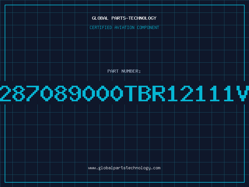 Aviation Part 287089000TBR12111V