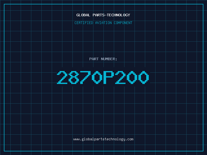 Aviation Part 2870P200