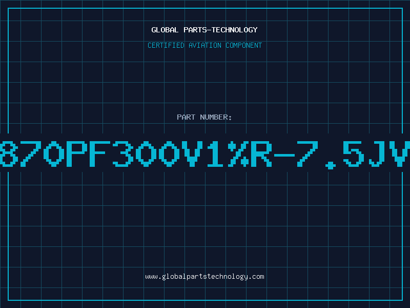 Aviation Part 2870PF300V1%R-7.5JVA