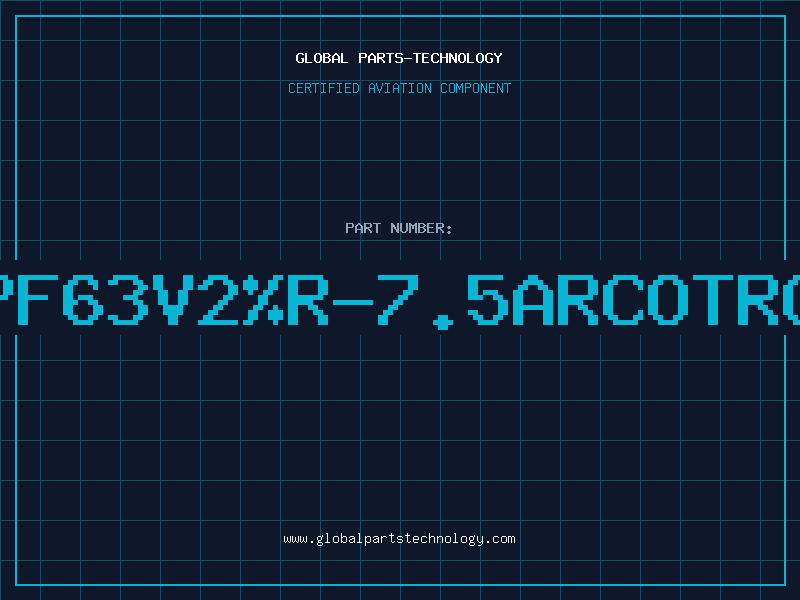 Aviation Part 2870PF63V2%R-7.5ARCOTRONICS