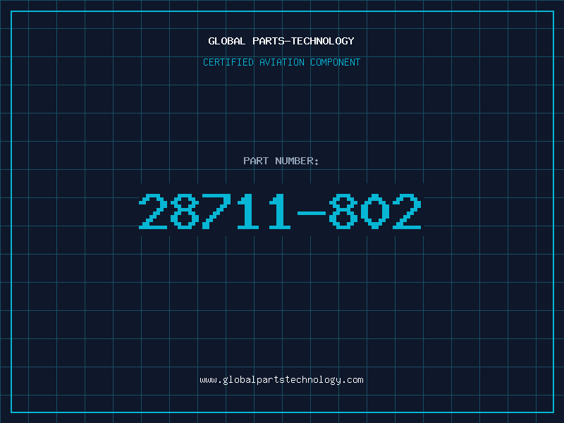 Aviation Part 28711-802