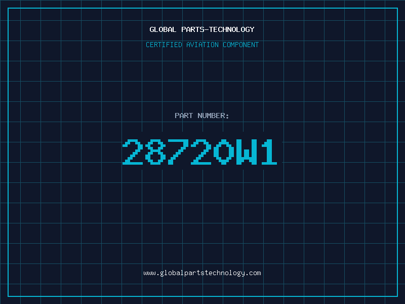 Aviation Part 28720W1