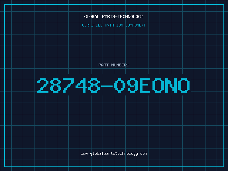 Aviation Part 28748/09EONO