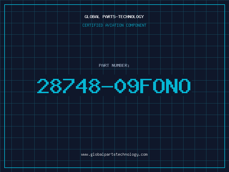 Aviation Part 28748/09FONO