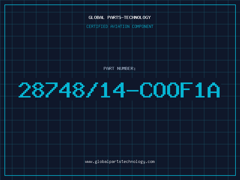 Aviation Part 28748/14-COOF1A