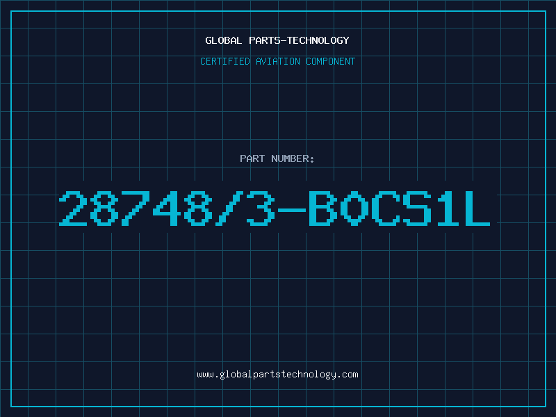 Aviation Part 28748/3-B0CS1L
