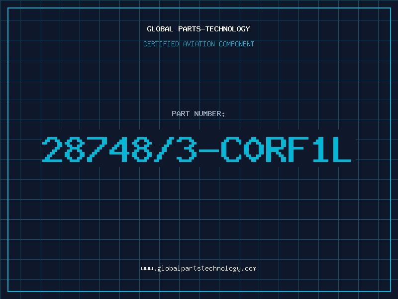 Aviation Part 28748/3-C0RF1L