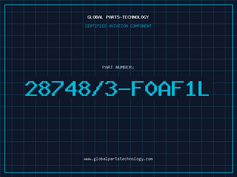 Aviation Part 28748/3-F0AF1L
