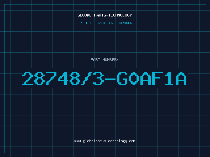 Aviation Part 28748/3-G0AF1A