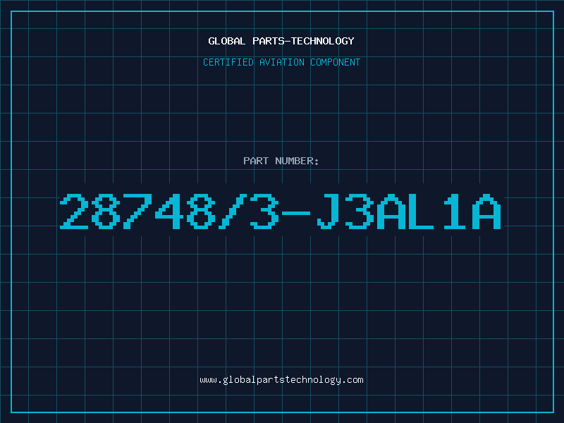 Aviation Part 28748/3-J3AL1A
