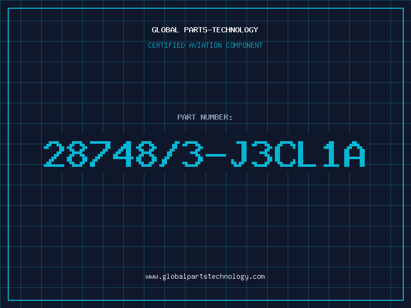Aviation Part 28748/3-J3CL1A