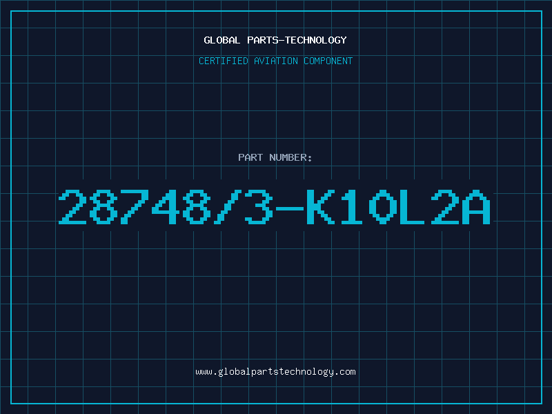 Aviation Part 28748/3-K10L2A