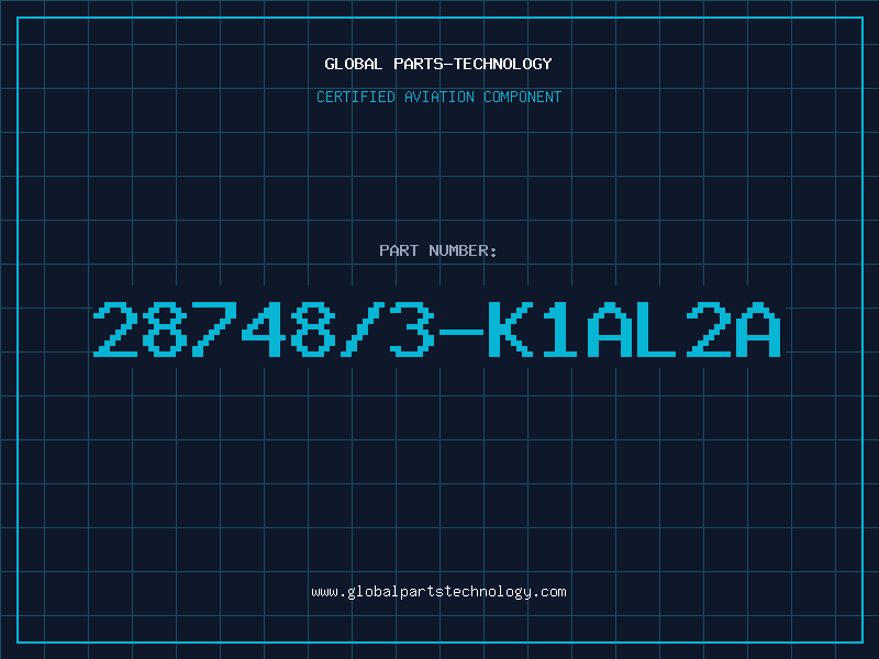 Aviation Part 28748/3-K1AL2A