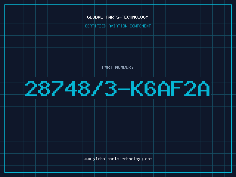 Aviation Part 28748/3-K6AF2A