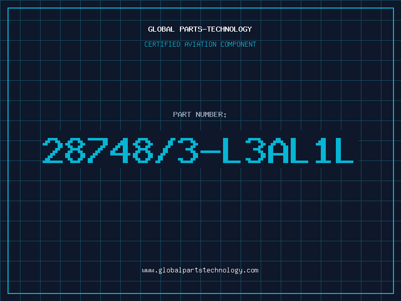Aviation Part 28748/3-L3AL1L