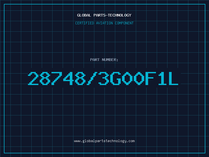 Aviation Part 28748/3G00F1L