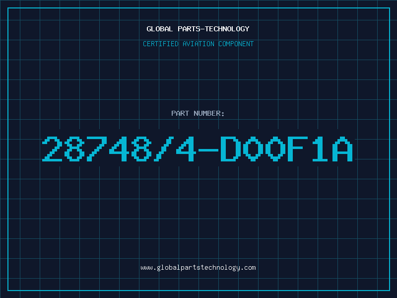 Aviation Part 28748/4-D00F1A