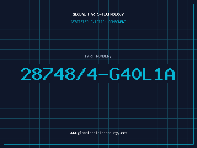 Aviation Part 28748/4-G40L1A