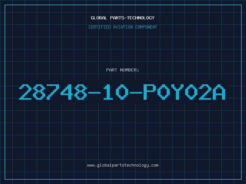 Aviation Part 28748-10-P0Y02A
