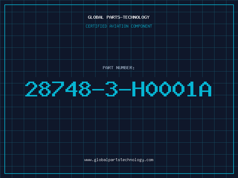 Aviation Part 28748-3-H0001A