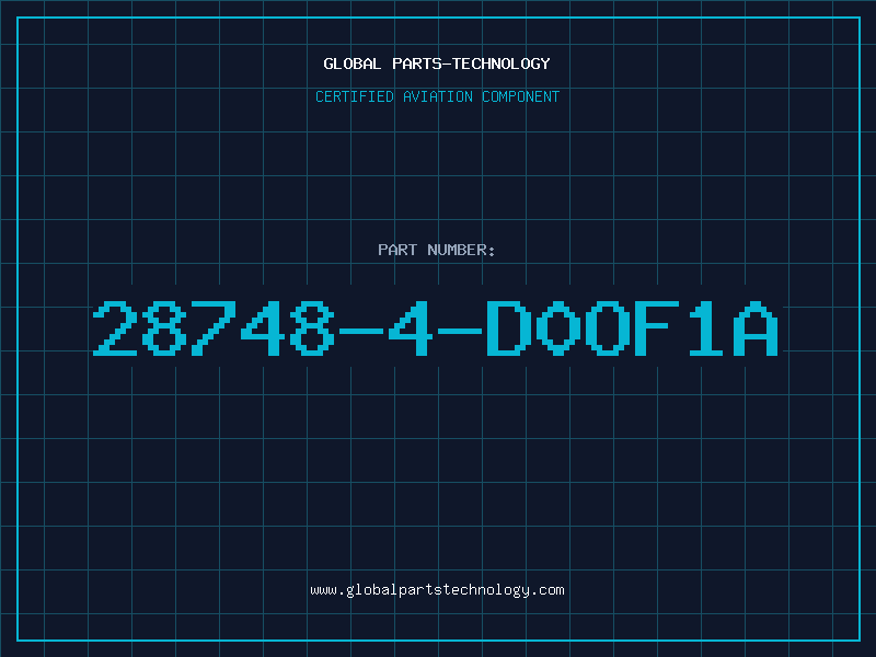 Aviation Part 28748-4-D0OF1A
