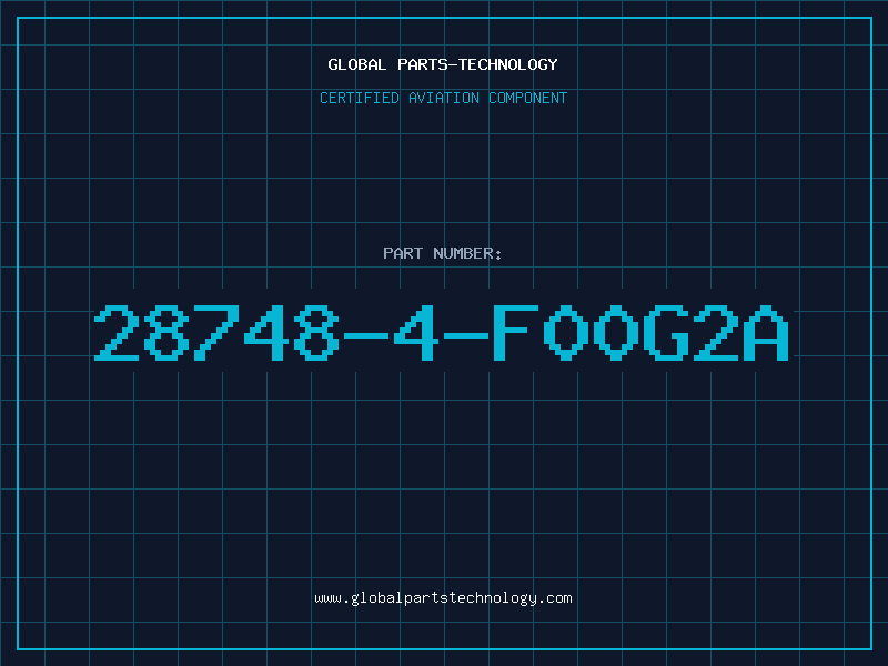 Aviation Part 28748-4-F00G2A