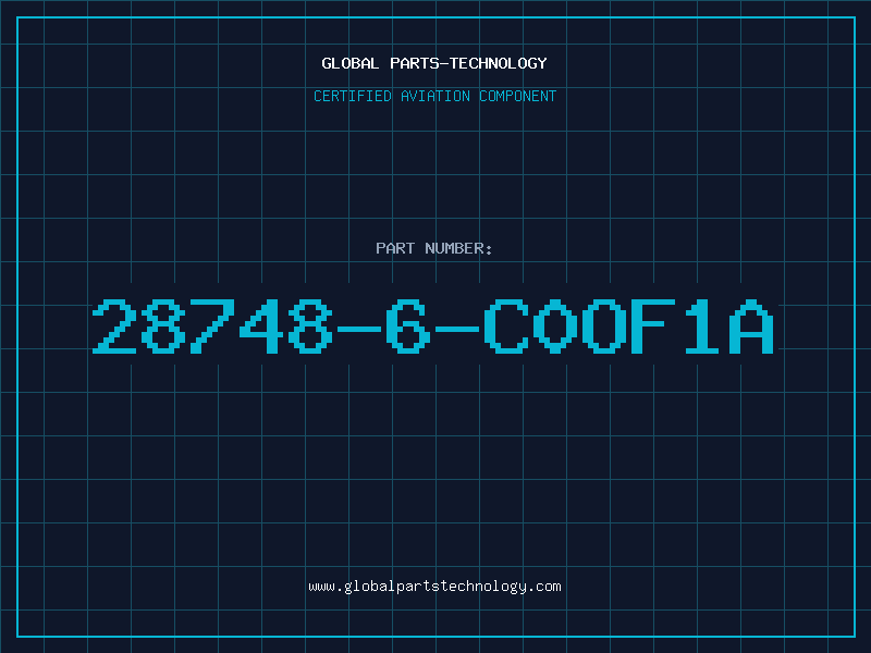 Aviation Part 28748-6-C0OF1A
